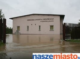 Gminny Ośrodek Kultury pod wodą