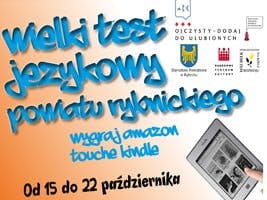 Druga edycja Wielkiego Testu Językowego Powiatu Rybnickiego