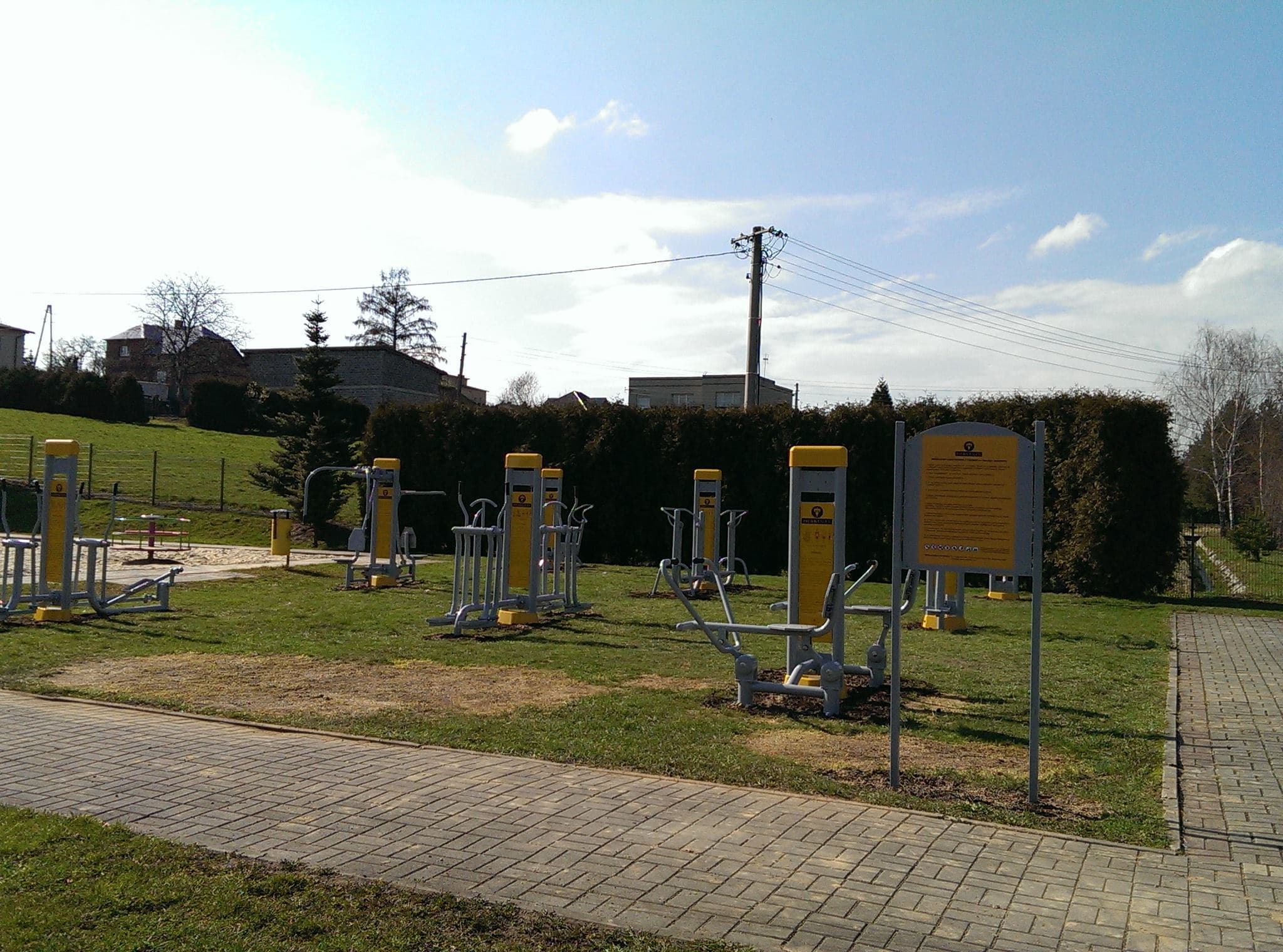 Świerklany z nową siłownią na świeżym powietrzu